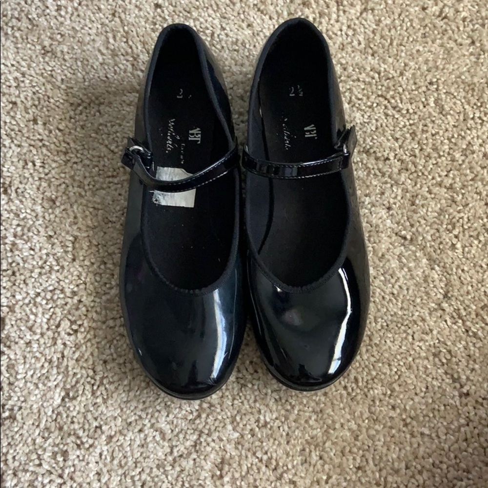 ABT kids black tap shoes